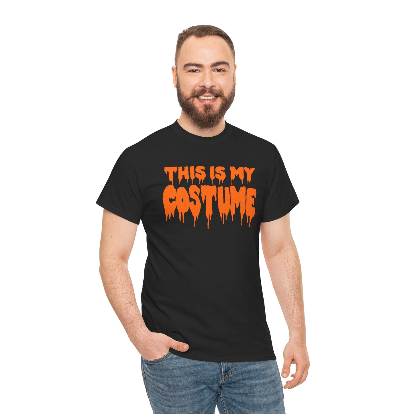 This Is My Costume (Halloween) - Unisex Heavy Cotton Tee