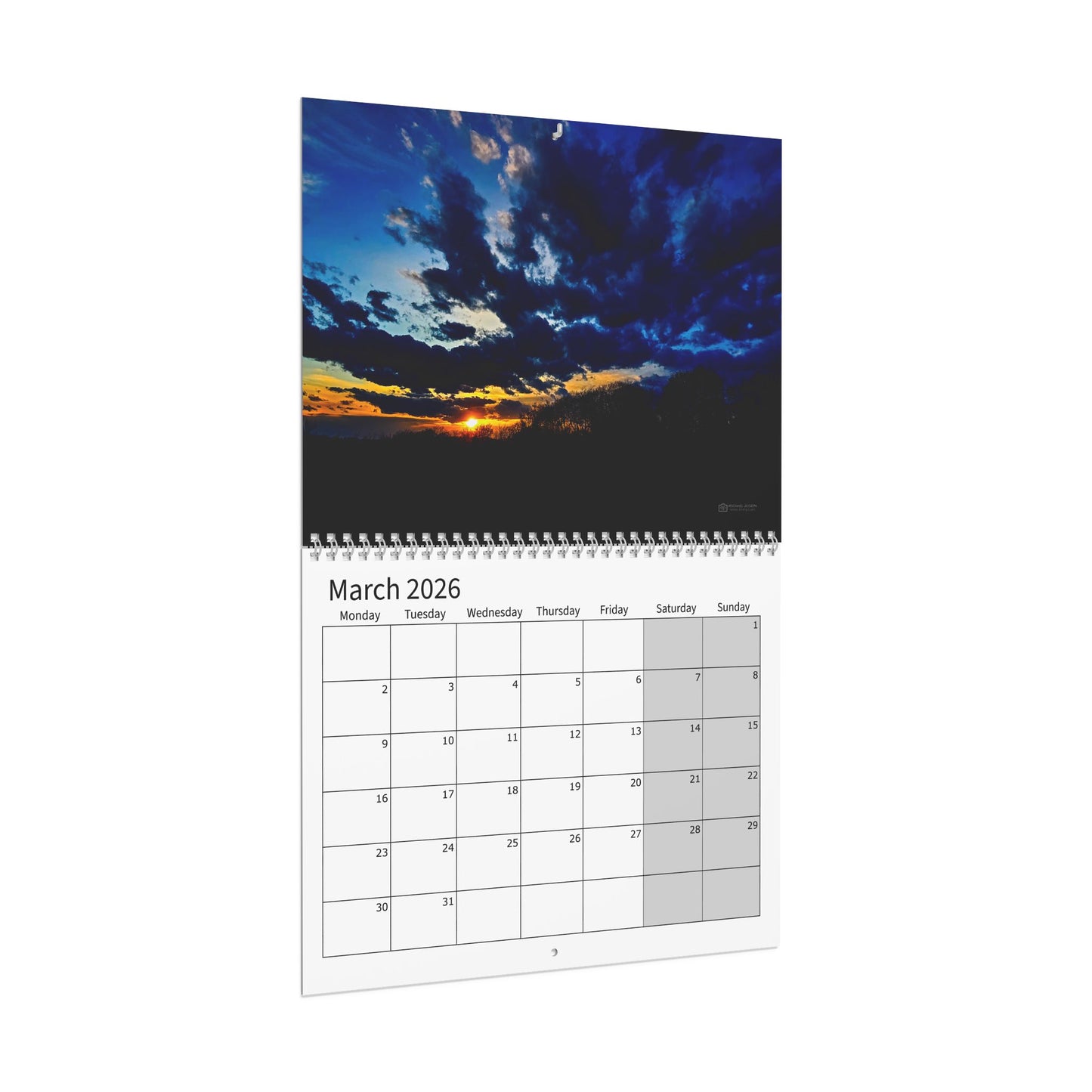 Wall Calendars (Monday Start) - Photography Collection Everyday Skies