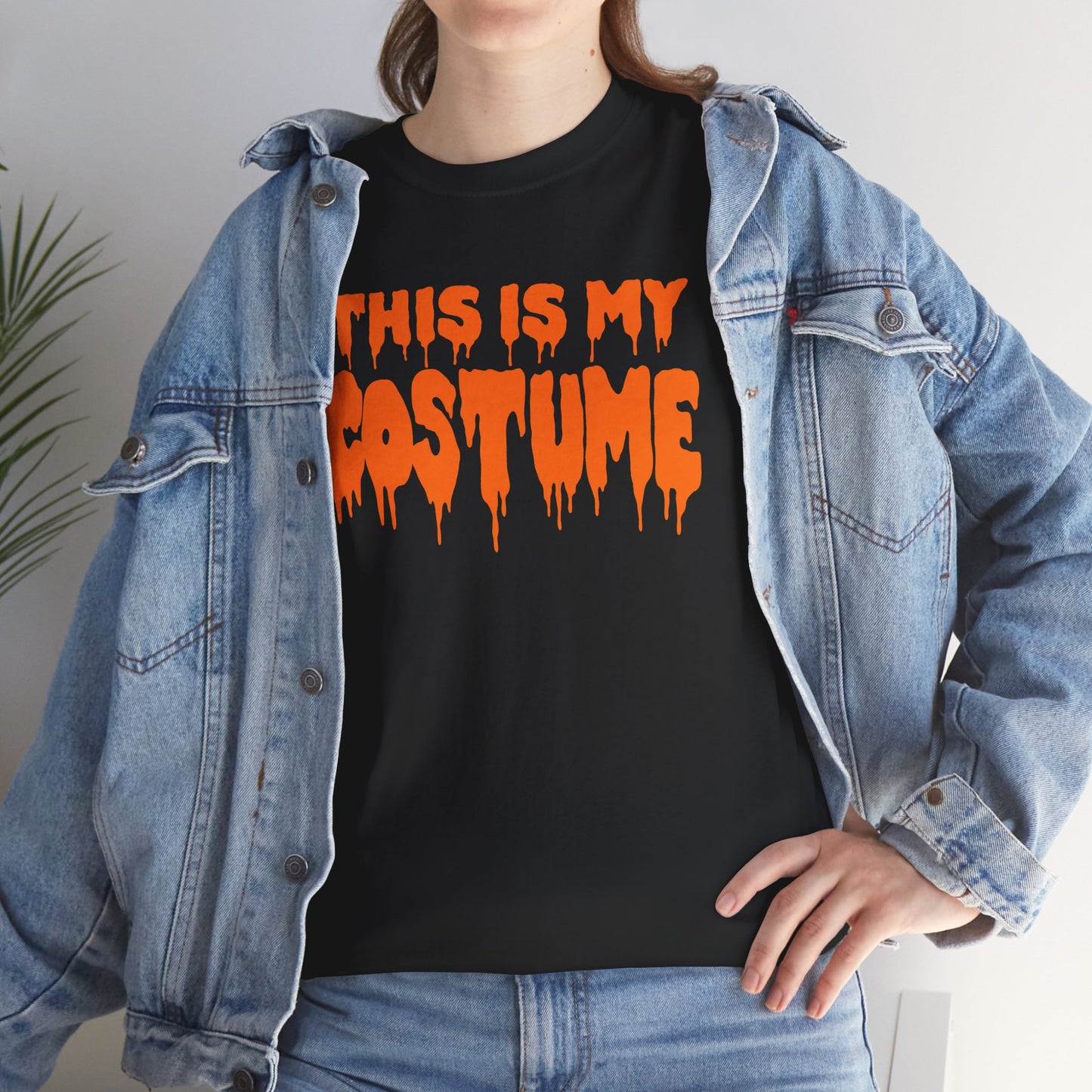 This Is My Costume (Halloween) - Unisex Heavy Cotton Tee