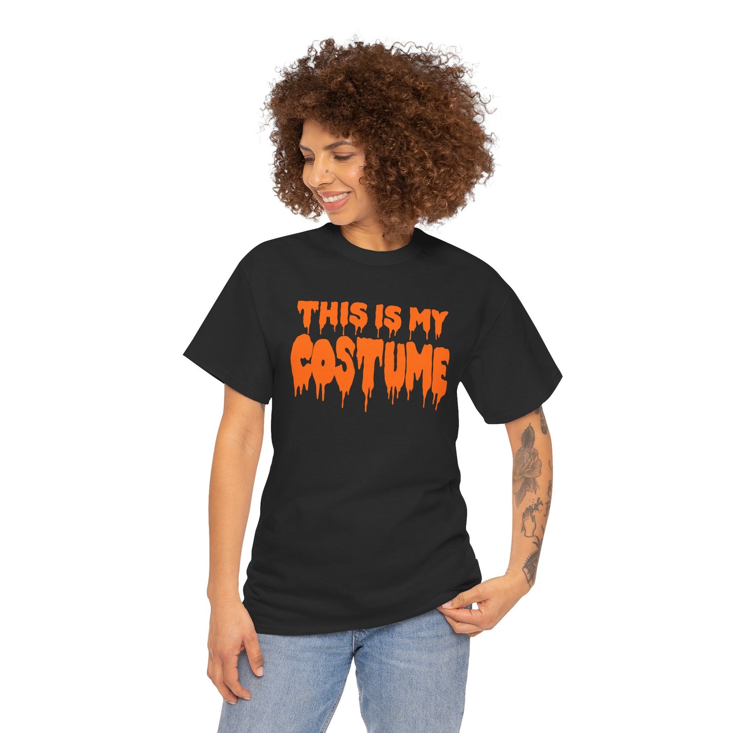 This Is My Costume (Halloween) - Unisex Heavy Cotton Tee