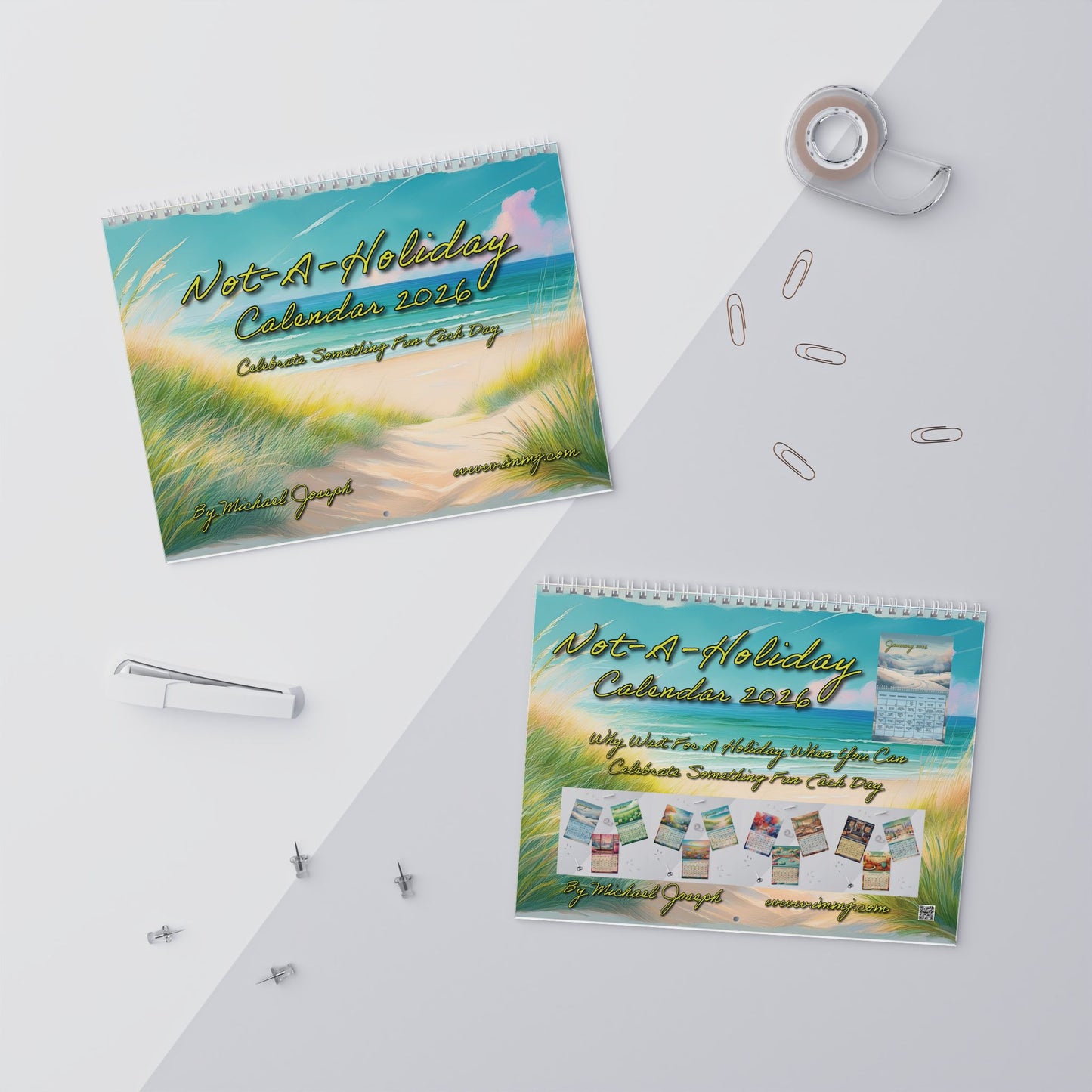 Wall Calendar - Fun Daily Celebration Calendar - Not-A-Holiday Calendar 2026